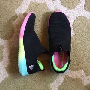 Size 2 girls Skechers shoes